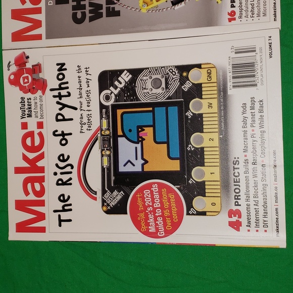 Make: Magazine Volume 71 - 75 2019 2020 2021 - Picture 8 of 11